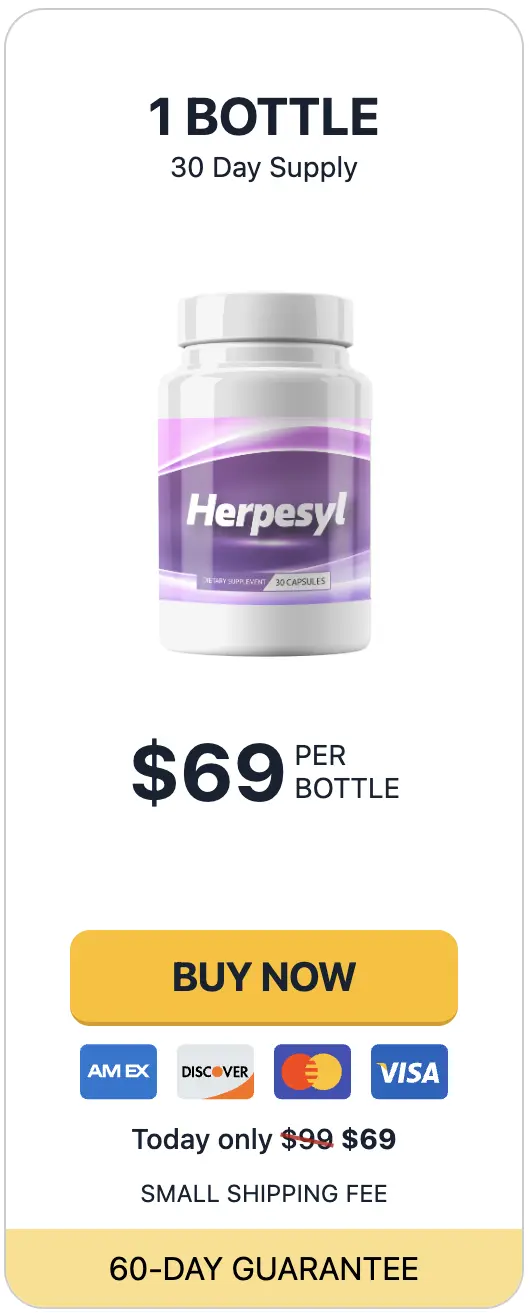 Herpesyl herpesyl one bottle